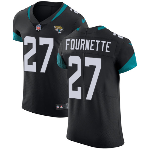 Nike Jaguars #27 Leonard Fournette Black Alternate Men's Stitched NFL Vapor Untouchable Elite Jersey - Click Image to Close
